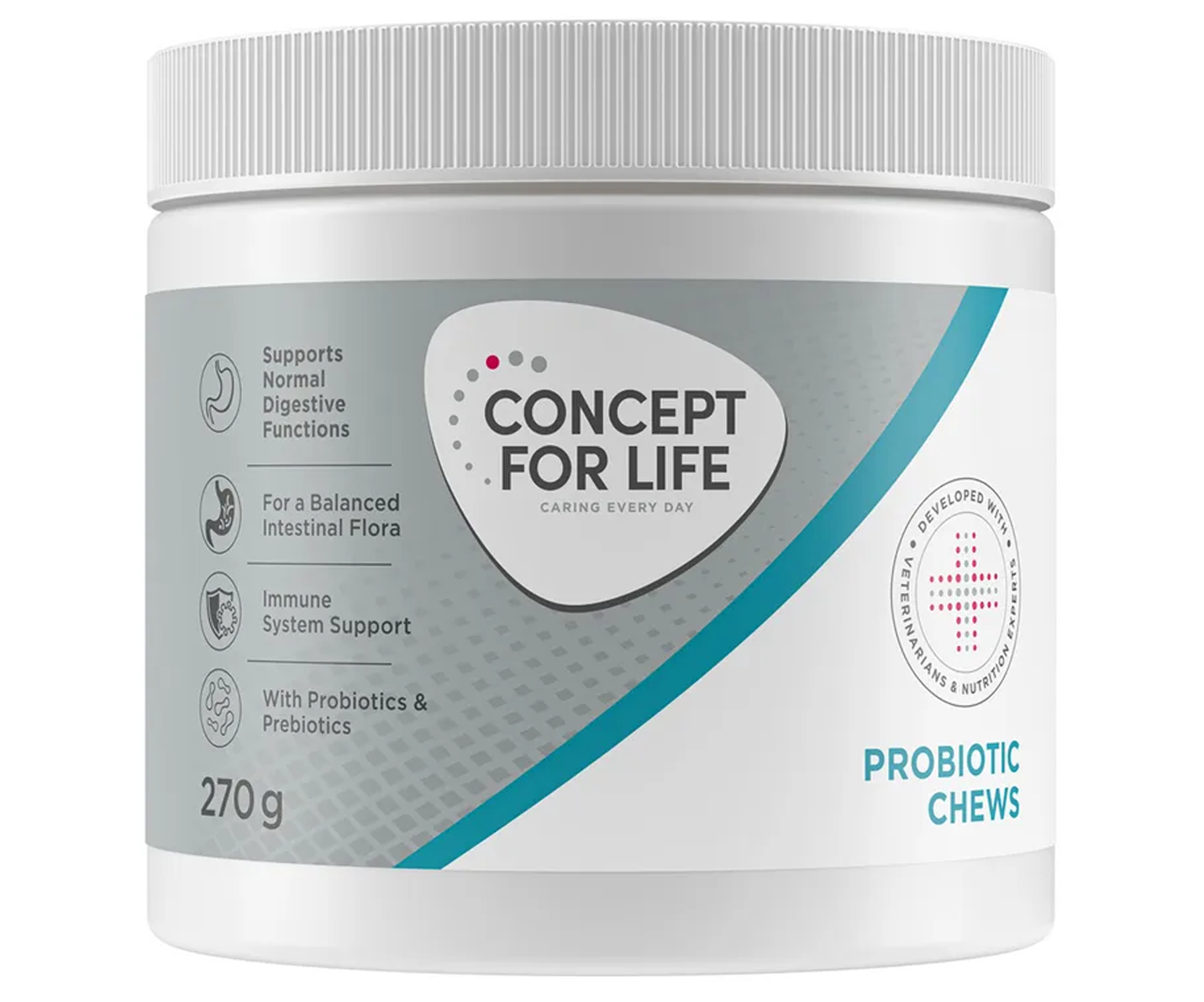 Concept for Life, Probiotic Supplements Chews, Probiotyki dla psów na trawienie
