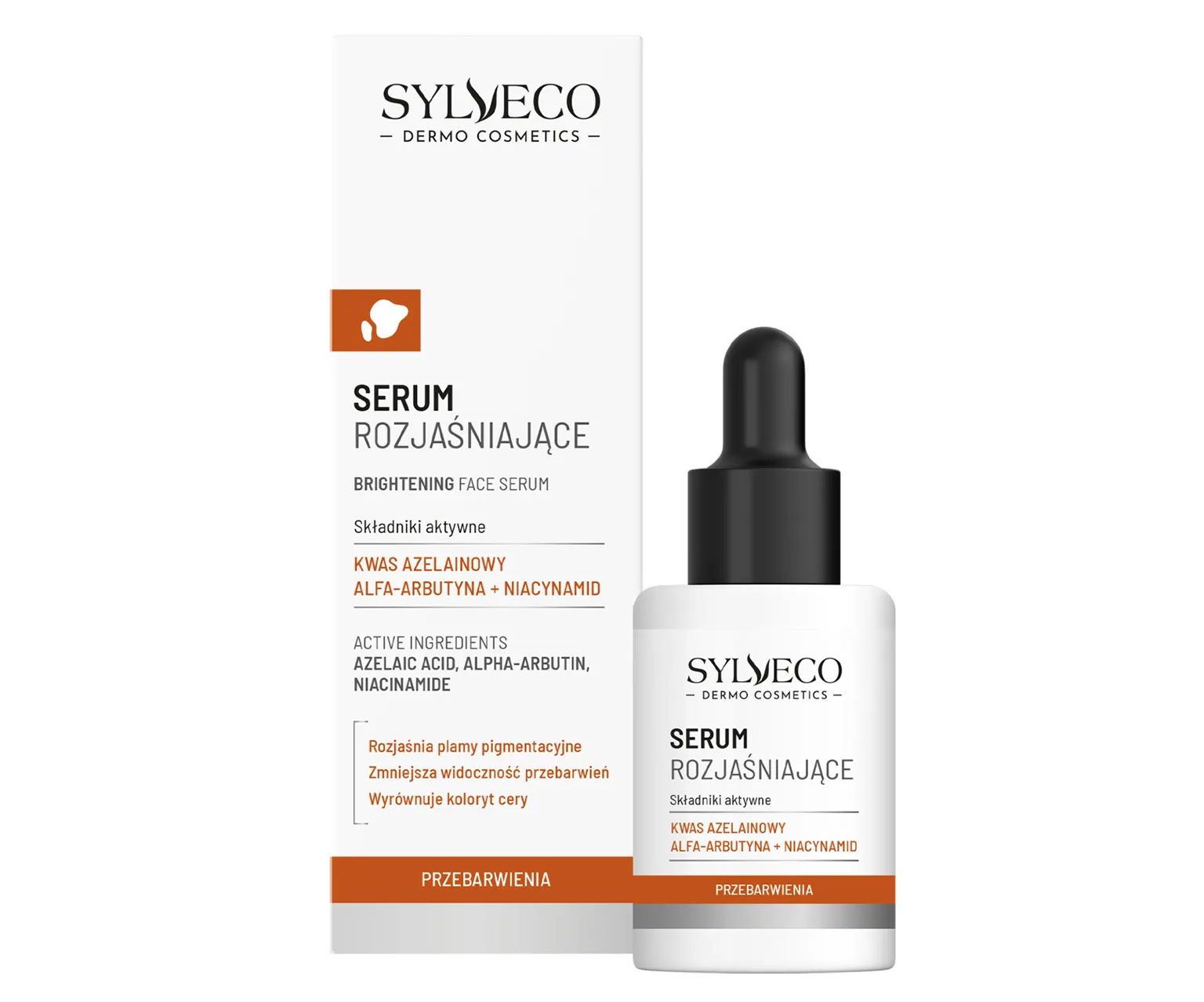 Sylveco, Dermo, Przebarwienia, serum rozjaśniające na przebarwienia na twarzy, 30 ml