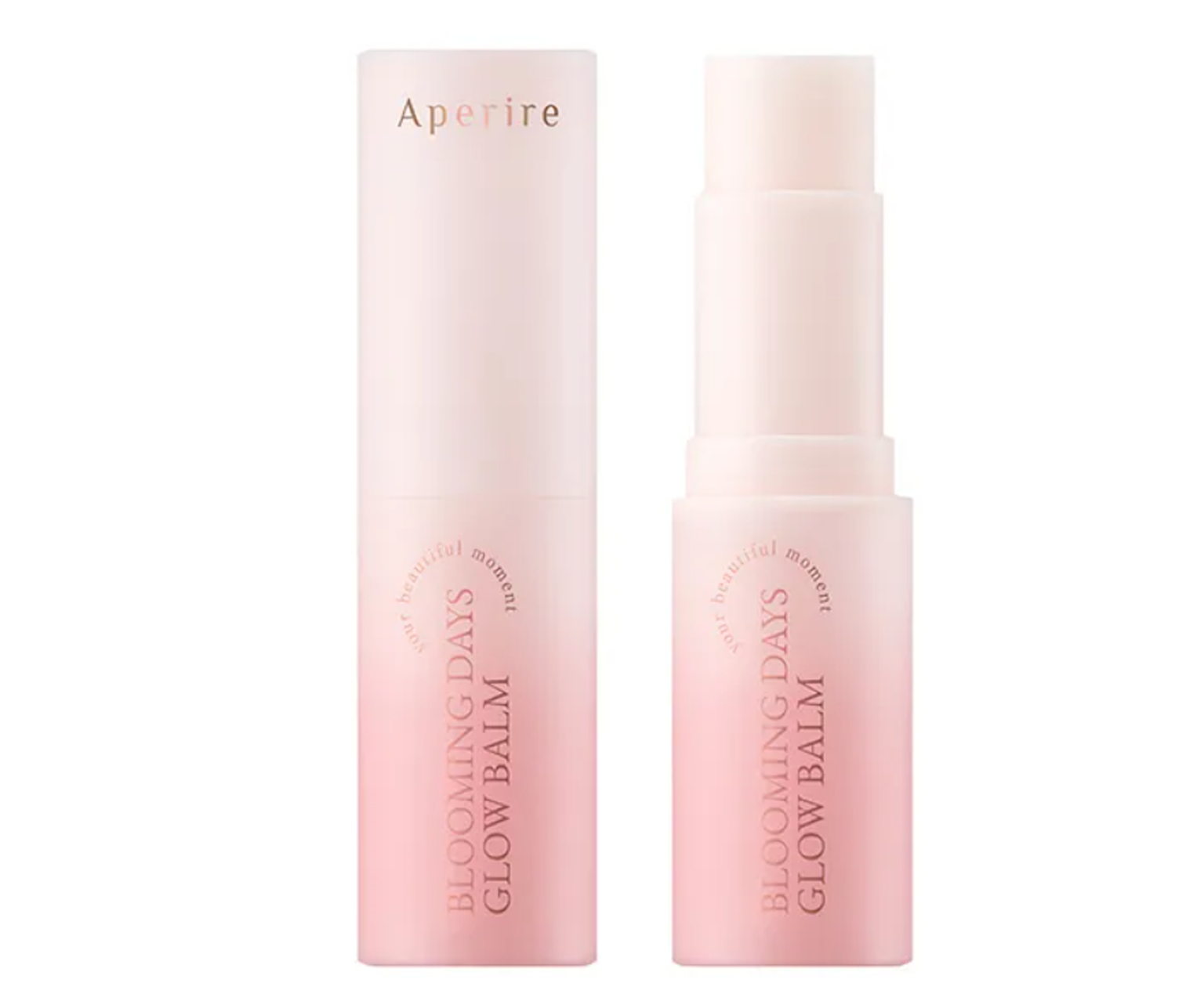 Aperire Blooming Days Glow Balm, Rozświetlający balsam do ciała w sztyfcie