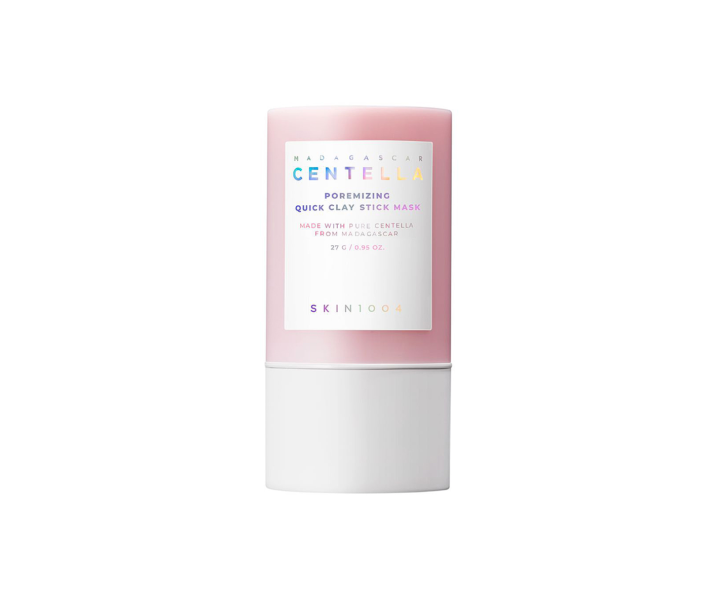 SKIN 1004, Madagascar Centella, Poremizing Quick Clay Stick Mask, maska przeciw niedoskonałościom, 27 g