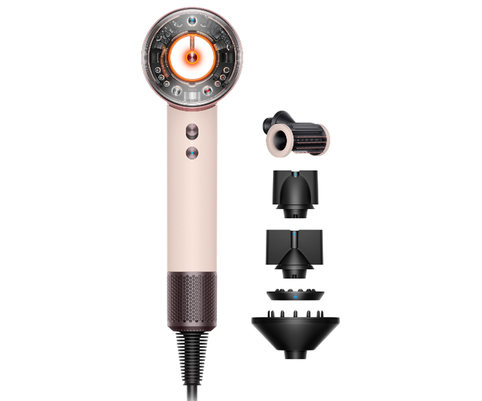 Dyson, Supersonic Nural Straight+Wavy 113407-01, Suszarka do włosów z technologią Nural 