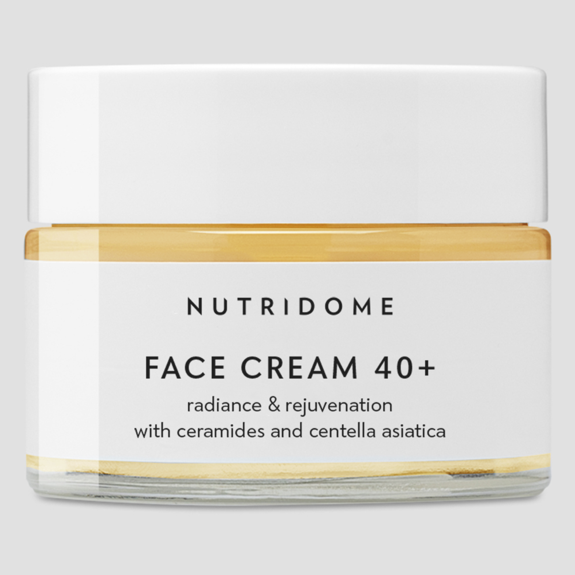 Nutridome, krem z ceramidami i wąkrotą azjatycką do cery suchej i dojrzałej 40+