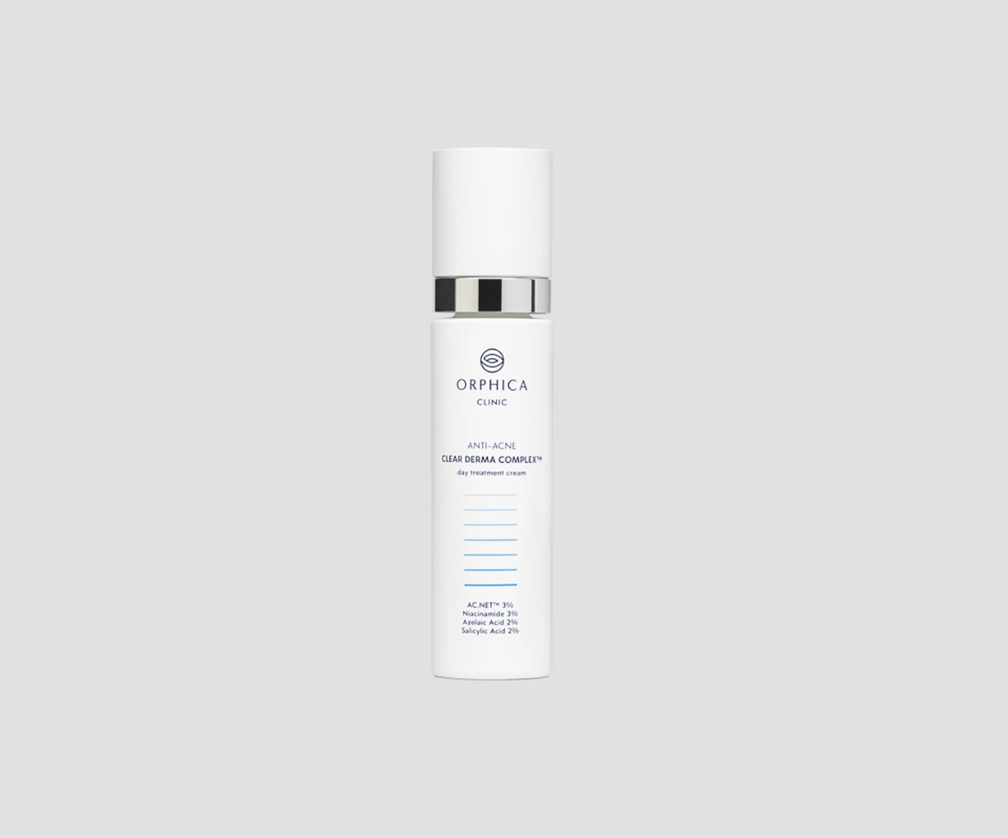 Orphica, Clinic, Anti-Acne, Krem na dzień przeciwtrądzikowy z kwasem salicylowym i azelainowym, 50 ml