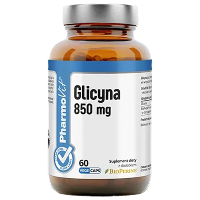 Pharmovit, Glicyna 850 mg, Suplement diety z glicyną