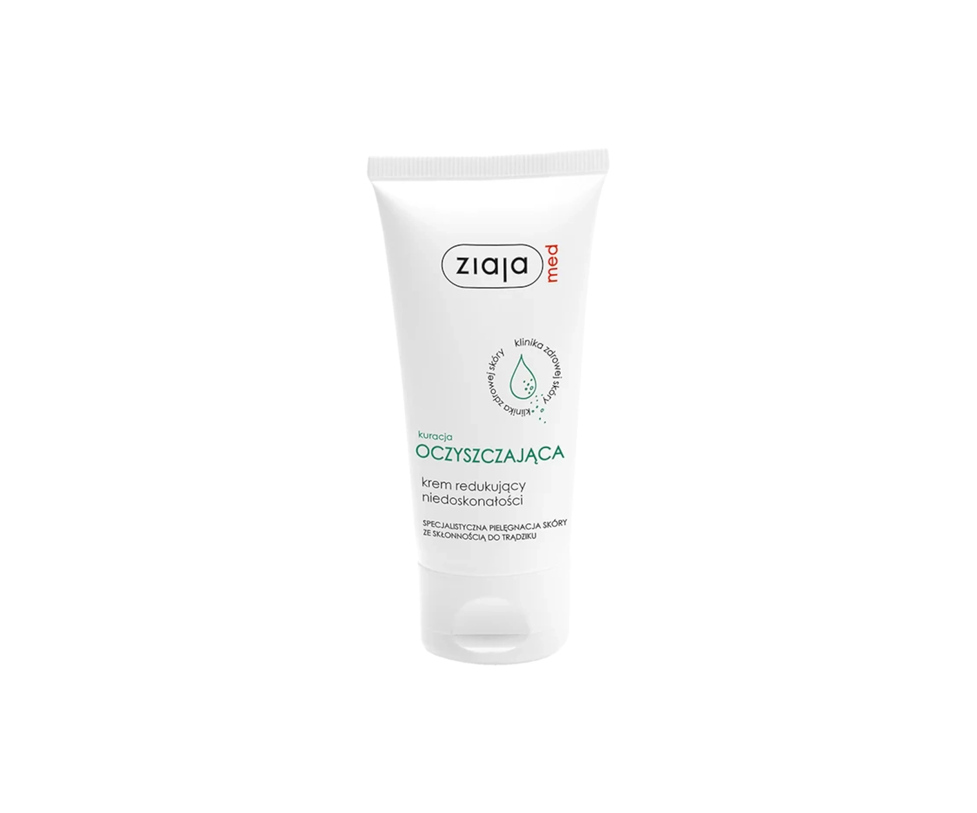 Ziaja, Med, Kuracja Oczyszczająca, krem redukujący niedoskonałości, 50 ml