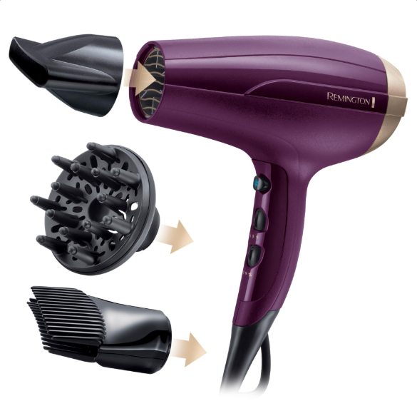 Remington, YourStyle D5219, suszarka do włosów z dyfuzorem
