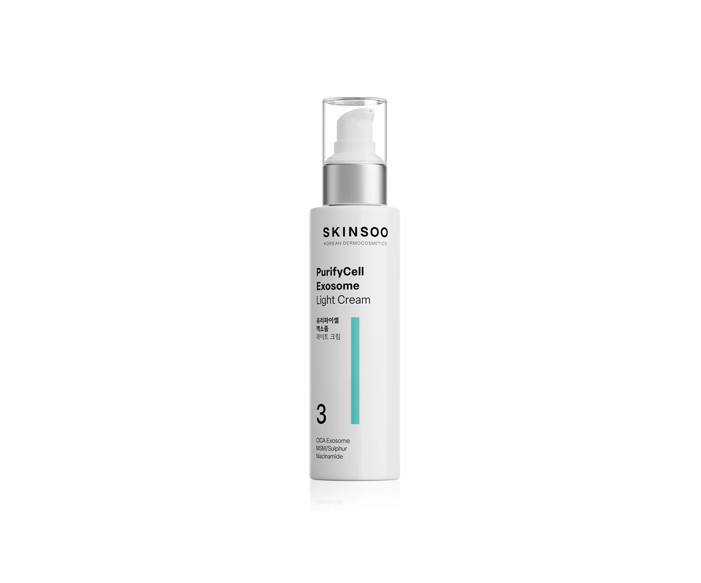 Skinsoo, PurifyCell Exosome Light Cream, krem nawilżający na trądzik, 120 ml