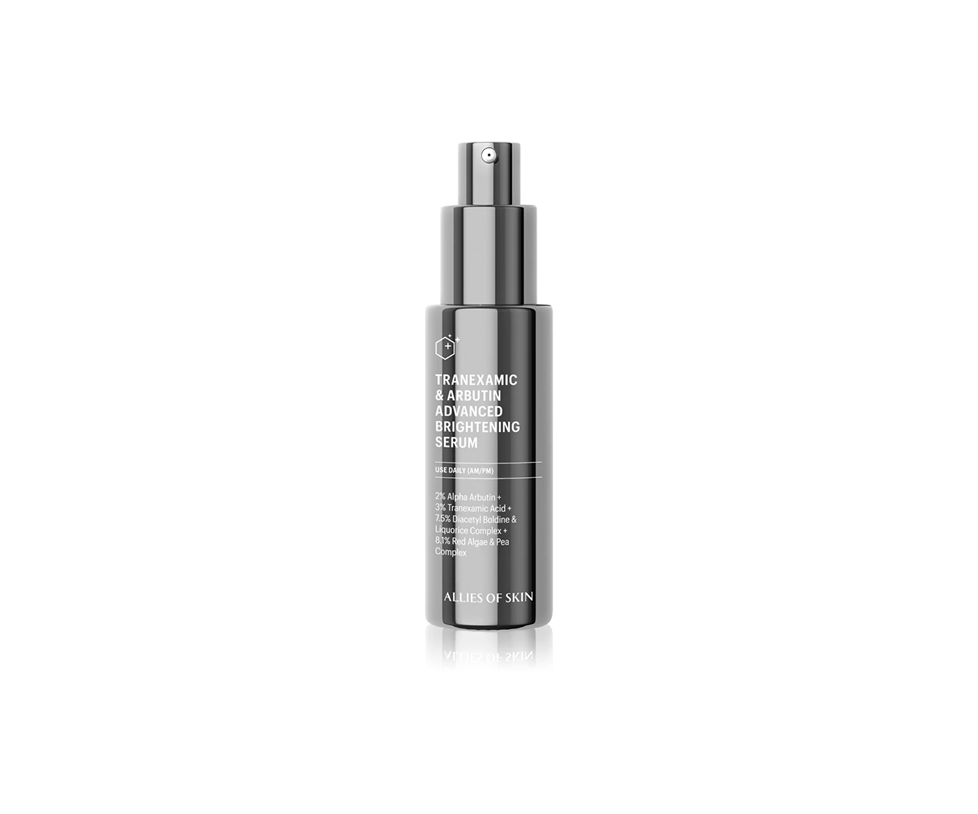 Allies of Skin, Tranexamic & Arbutin Advanced Brightening Serum, serum na przebarwienia po trądziku, 30 ml