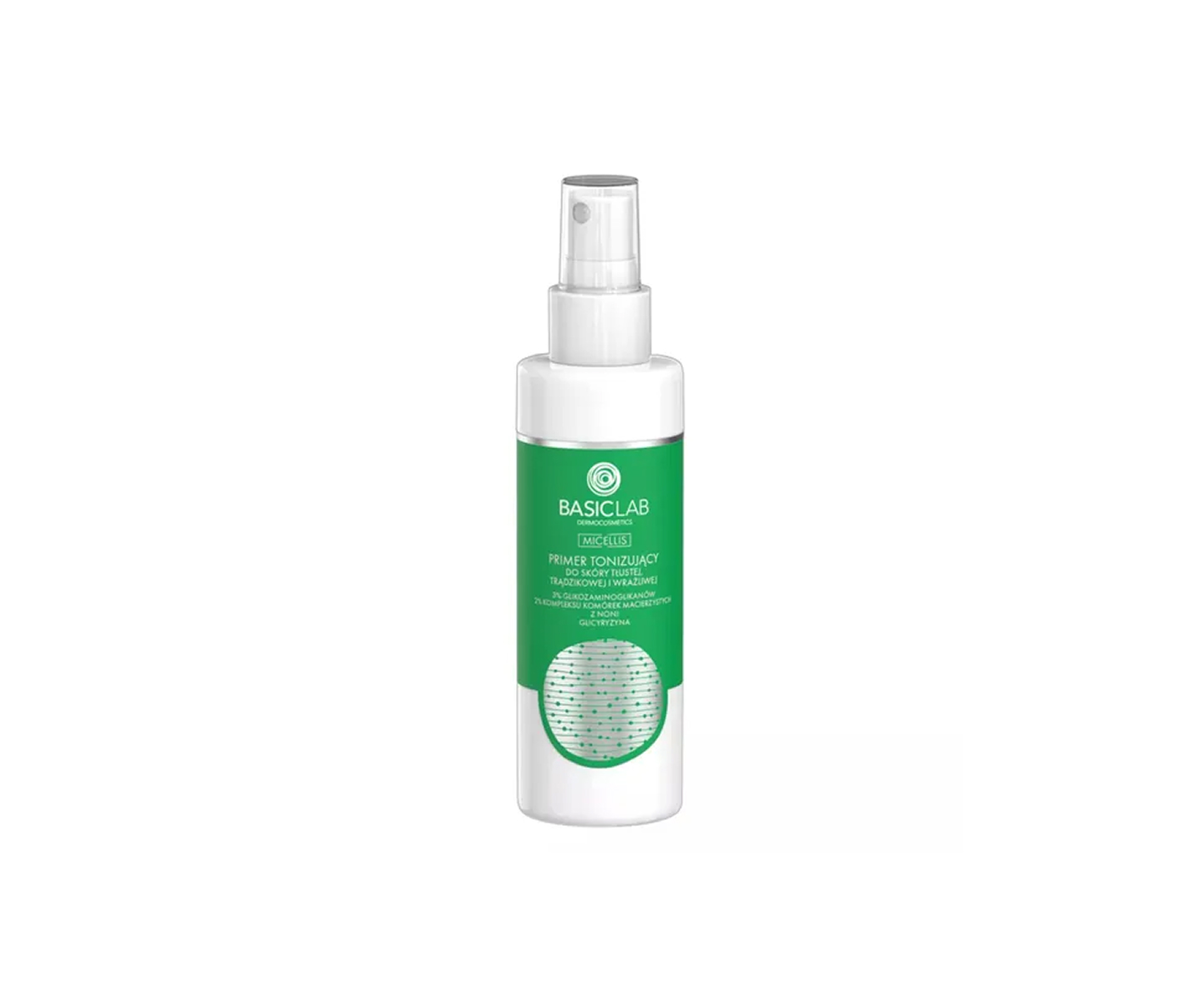 BasicLab, Micellis Primer Tonizujący, tonik na trądzik na plecach, 150 ml