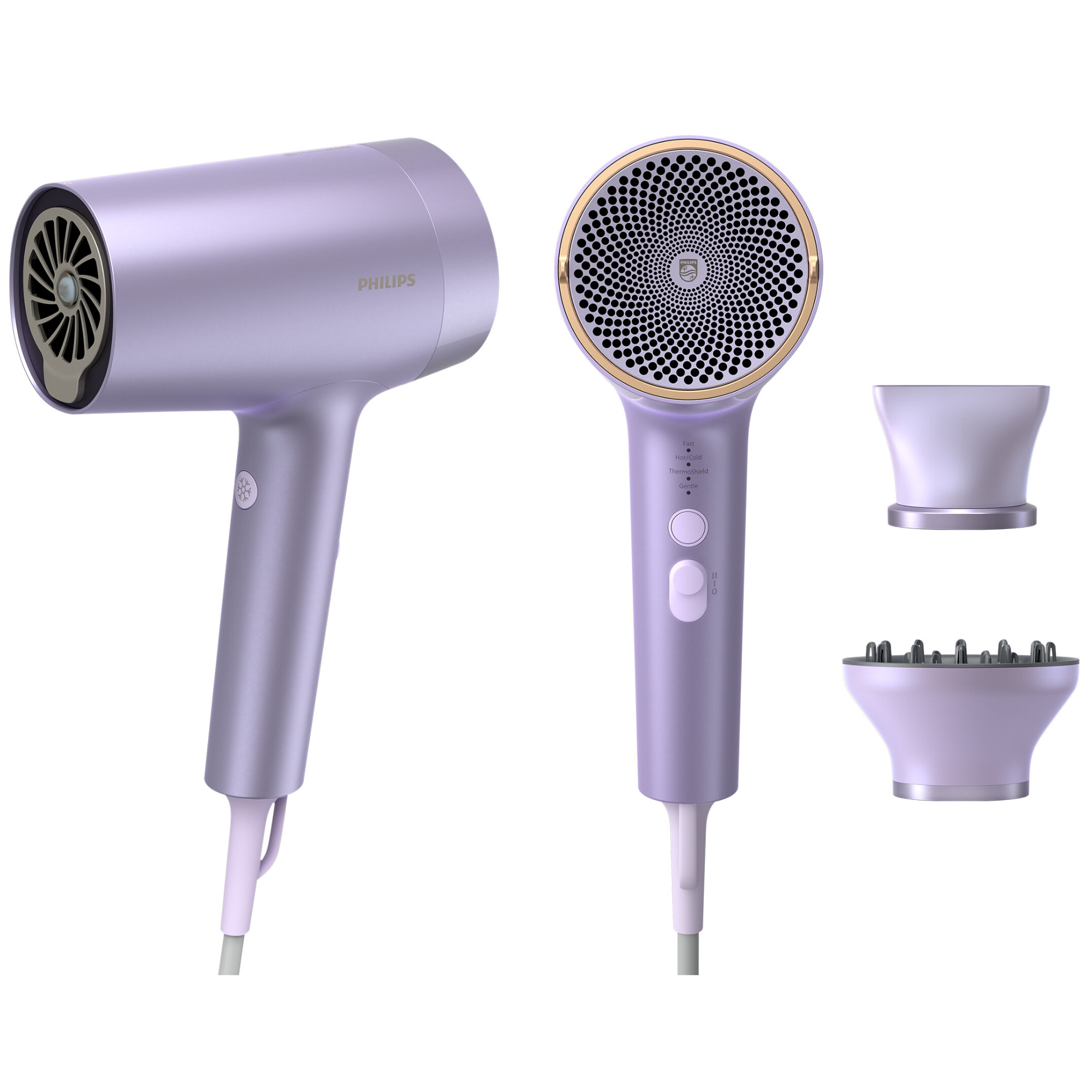 Philips, Seria 7000 BHD720/10, Najlepsza suszarka do włosów kręconych z jonizacją