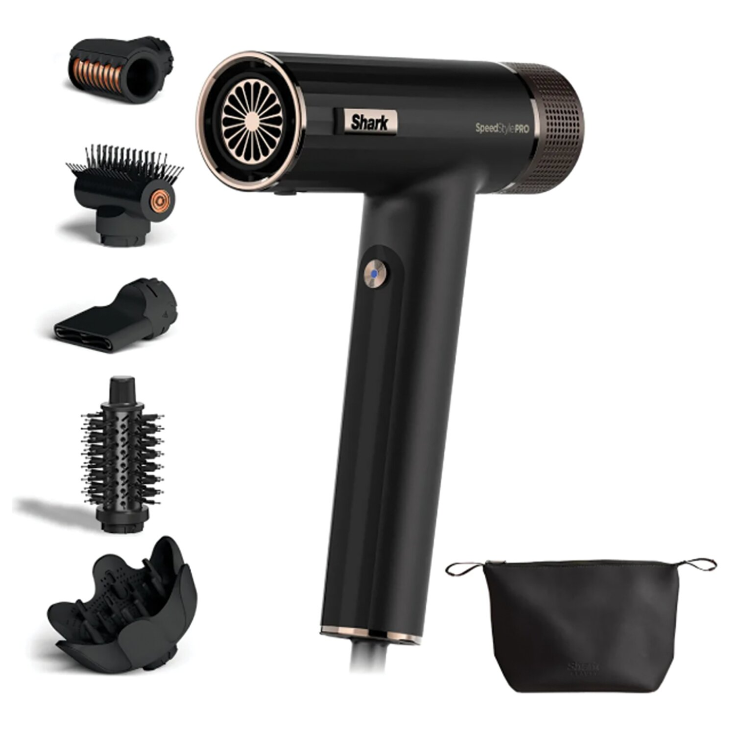 Shark, SpeedStyle Pro HD752EU Secador para cabello rizado con 5 boquillas 