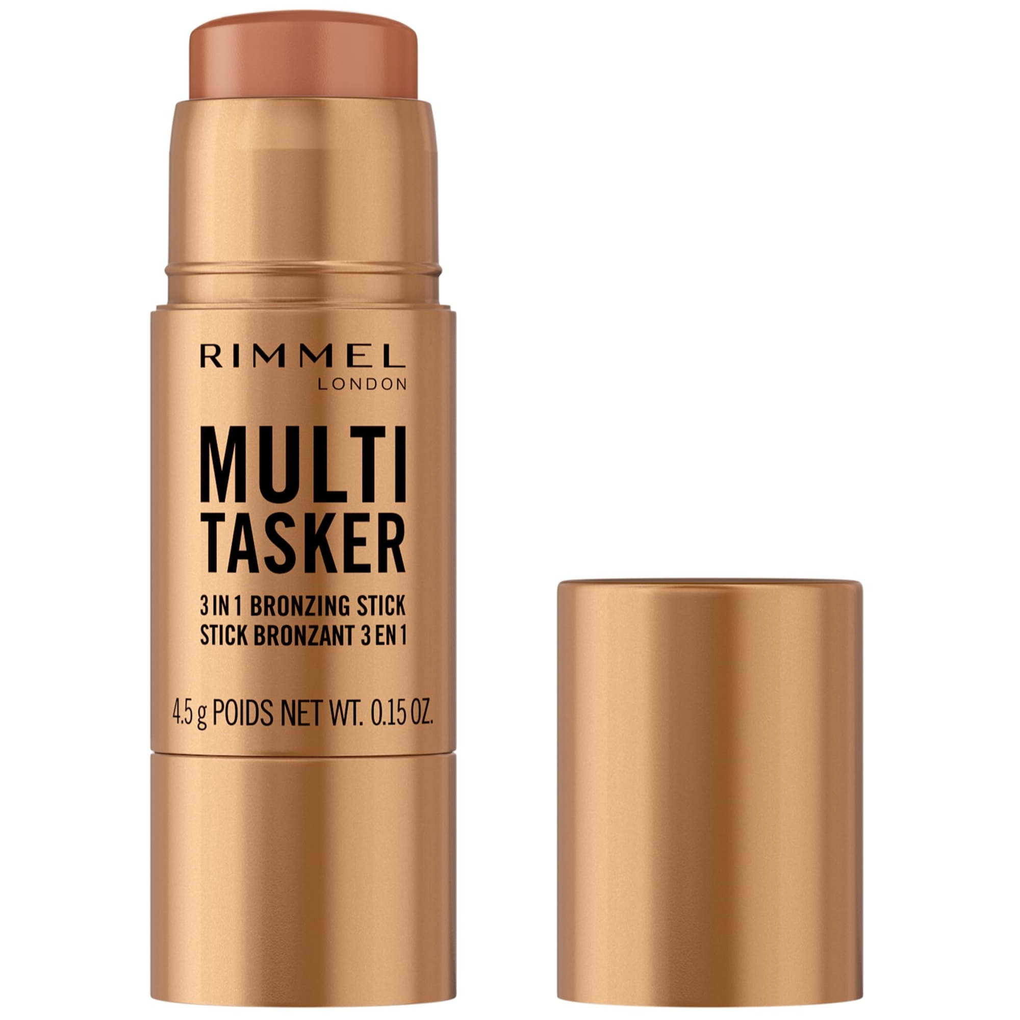 Rimmel, Multi Tasker, 02 Medium, бронзатор в стик 3 в 1