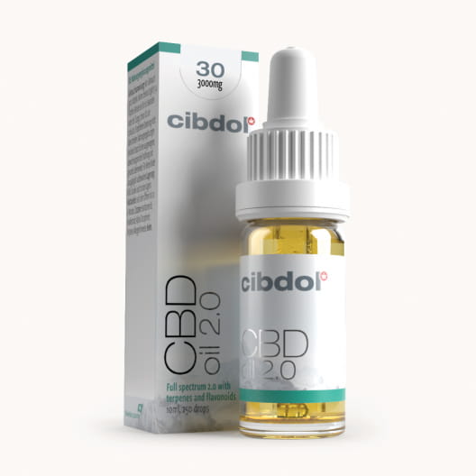 Cibdol, Olej CBD 30% w oleju MCT 10 ml, Olejek CBD 30% na oleju MCT
