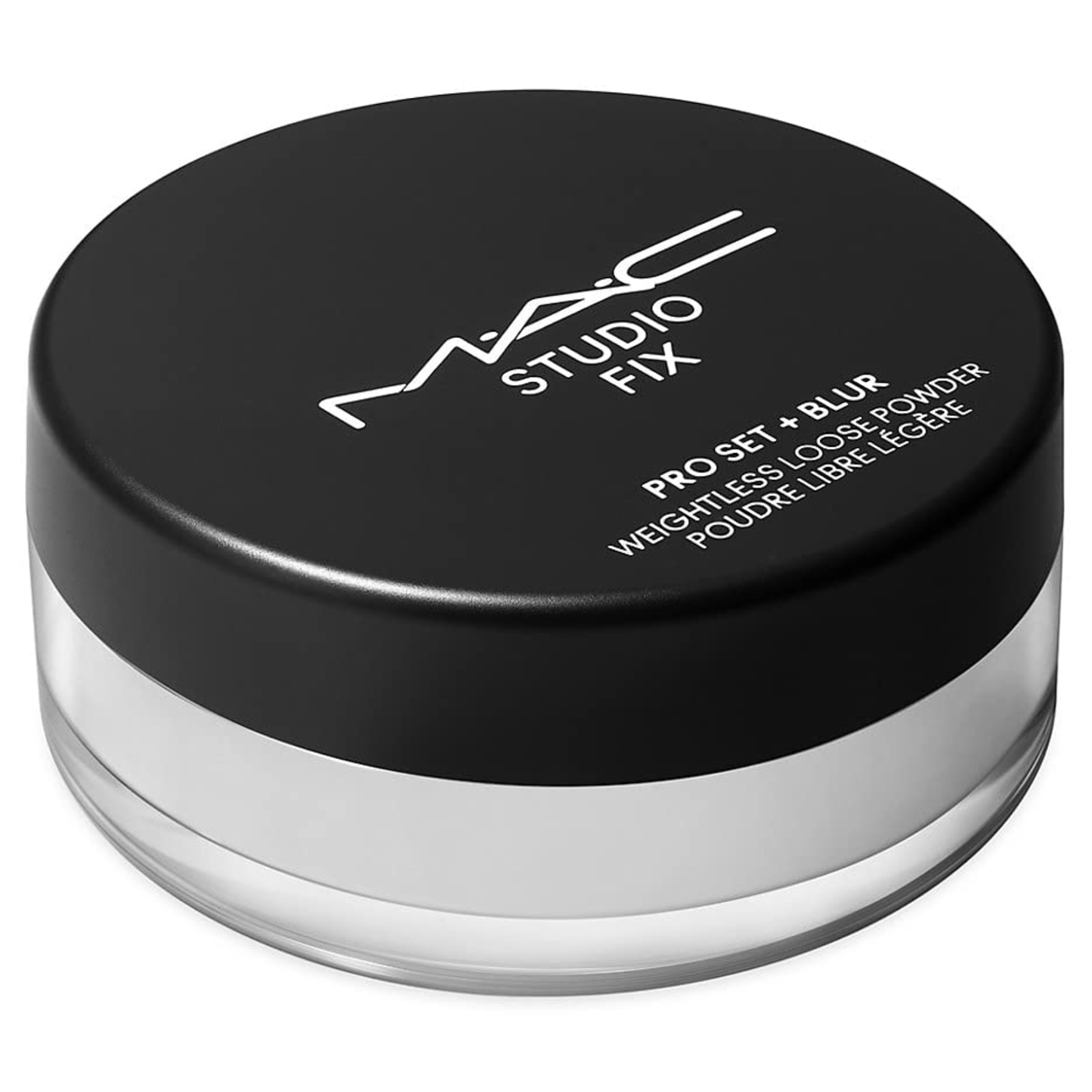 MAC, Studio Fix Pro Set + Blur Weightless Loose Powder, sypki puder transparentny do twarzy