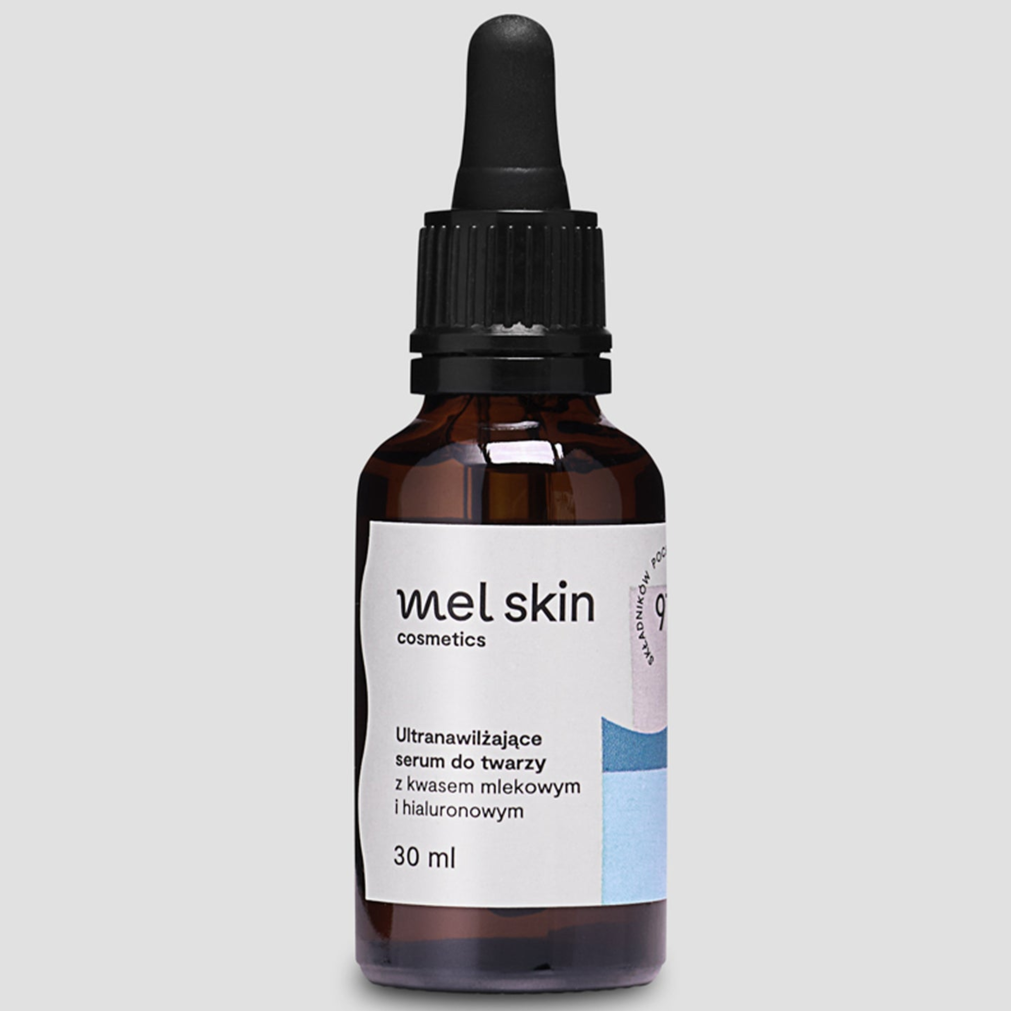 Mel Skin, ultranawilżające serum do twarzy z kwasem hialuronowym, 30 ml