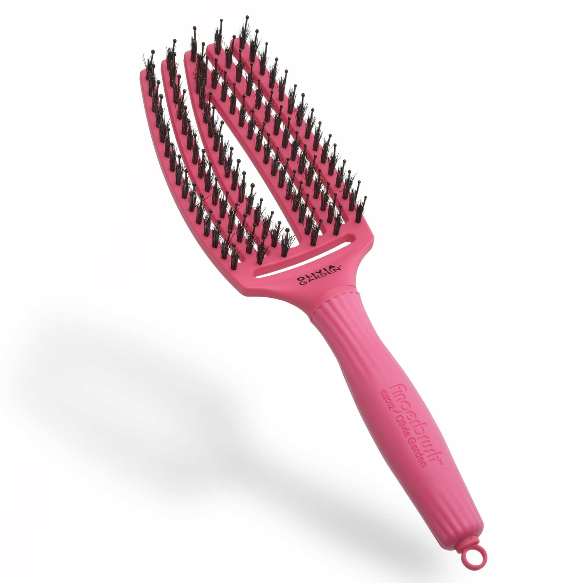 Olivia Garden, Fingerbrush Boar & Nylon, szczotka do włosów z włosiem dzika