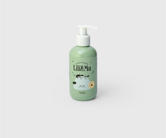 Lili&Mu, szampon dla dzieci, żel do mycia, kąpieli dla niemowląt