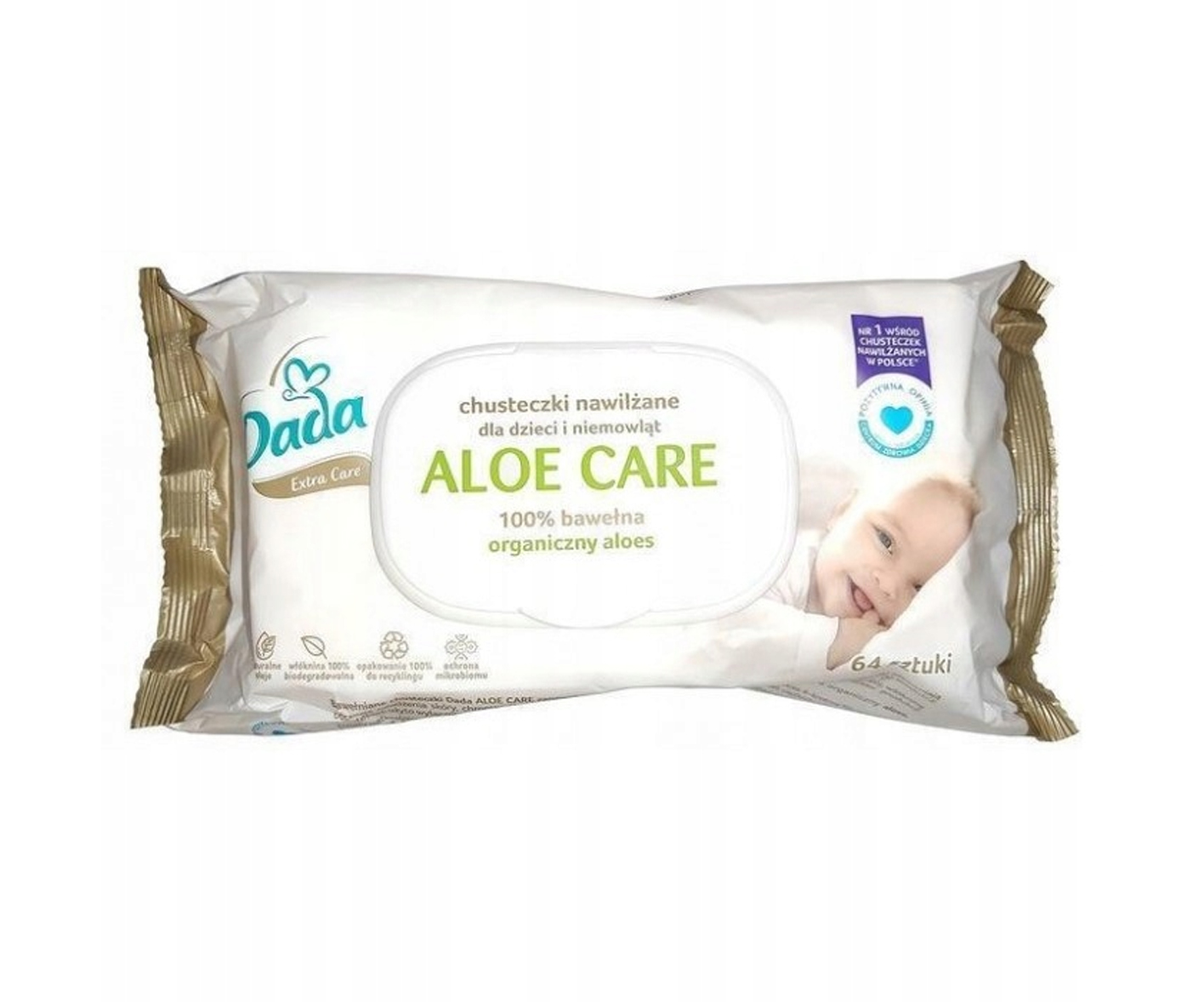 Dada Extra Care Aloe Care, wet wipes for babies and children