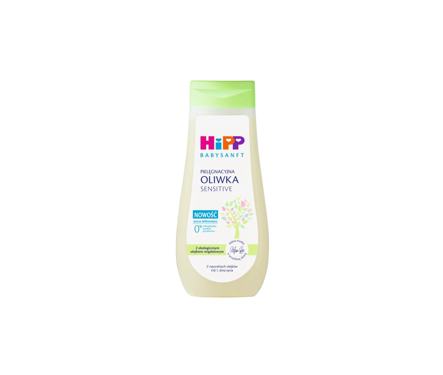HiPP Sensitive, emolient dla dzieci w formie oliwki