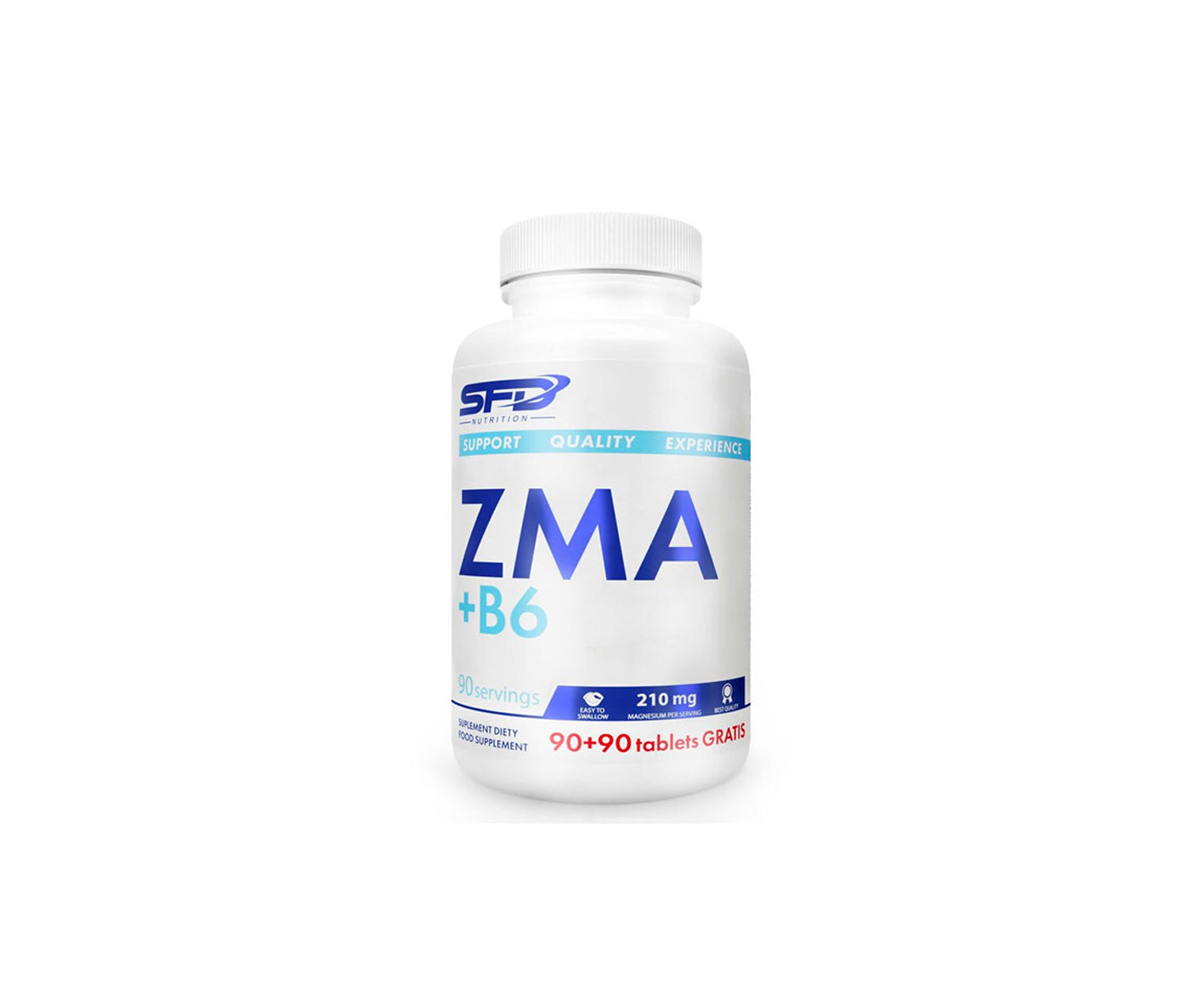 SFD, ZMA + B6, suplement diety
