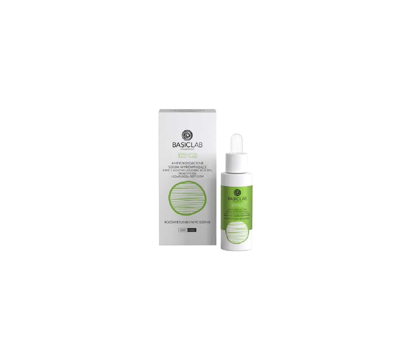 BasicLab Antioxidant balancing serum with 20% vitamin C 