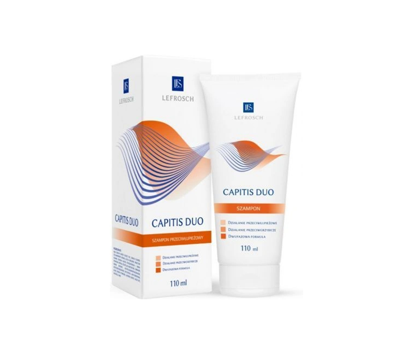 Lefrosch, Capitis Duo, szampon przeciwłupieżowy i przeciwgrzybiczy