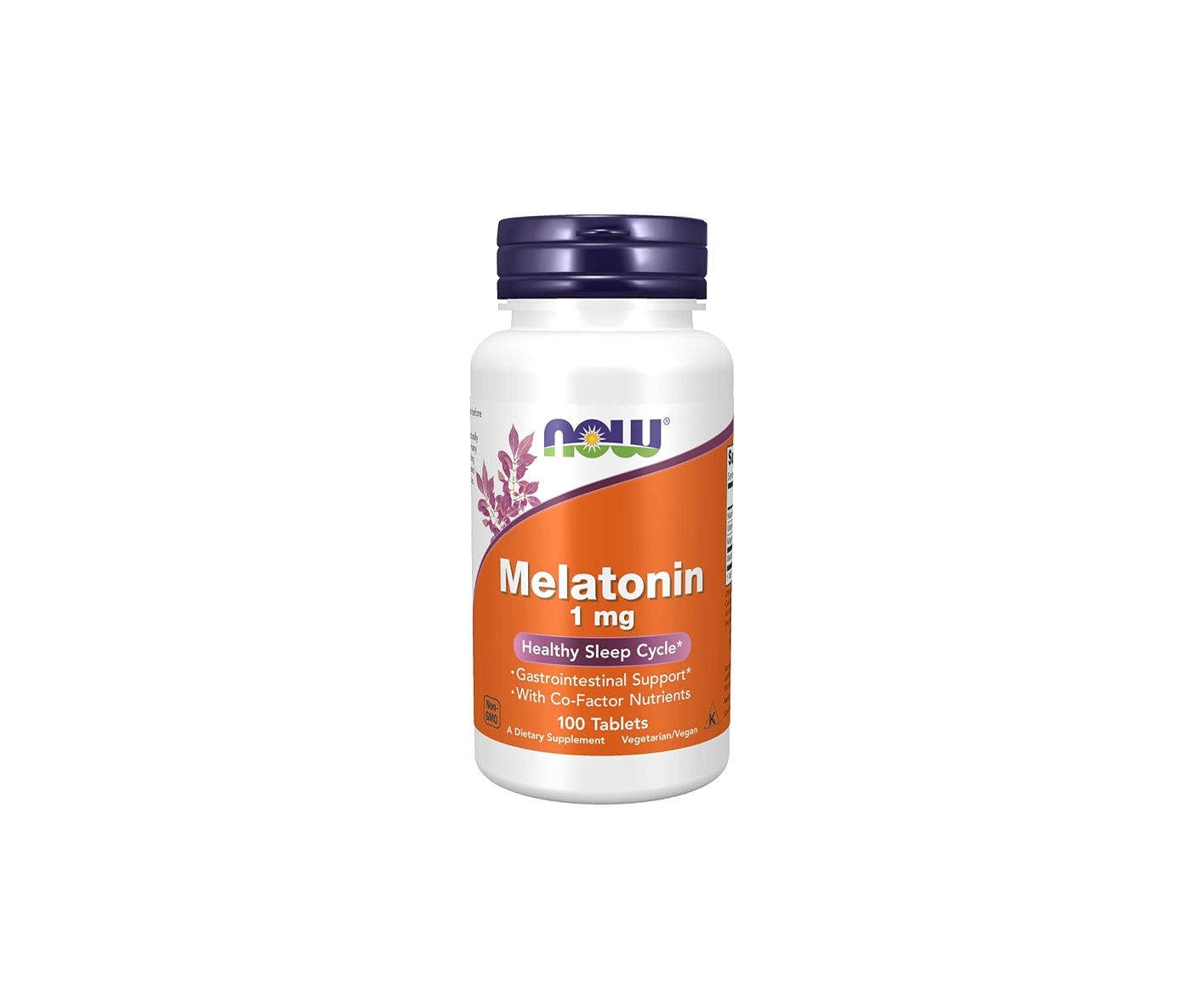 Now Foods, Melatonina 1 mg, suplement diety