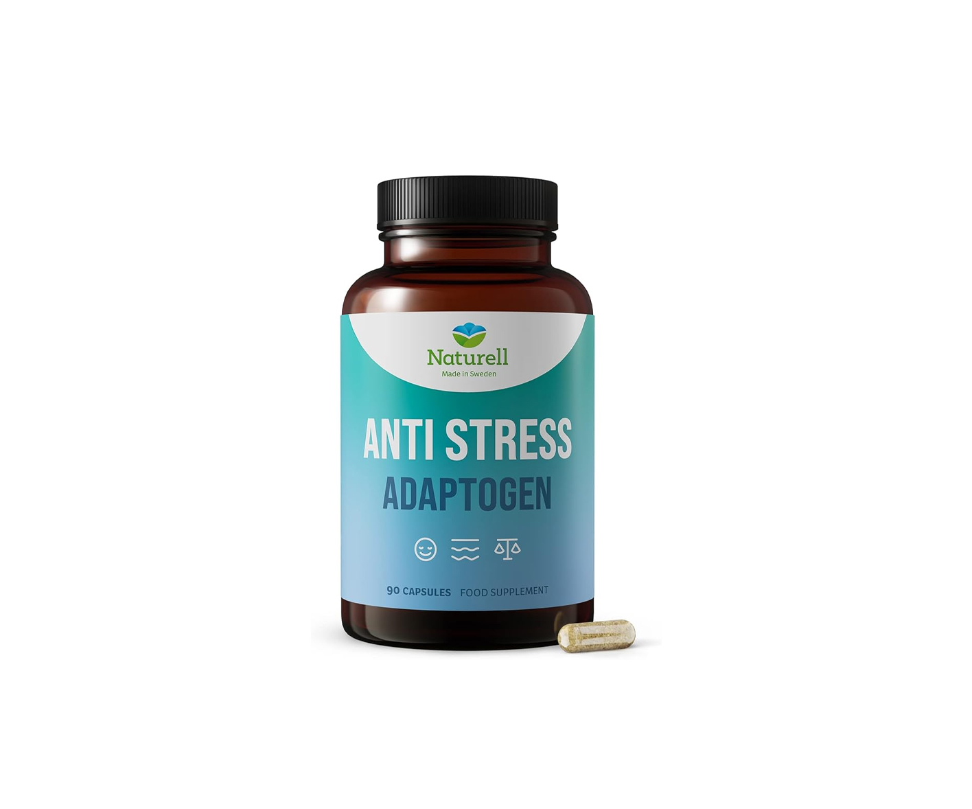 Naturell, Anti Stress Adaptogen, suplement diety