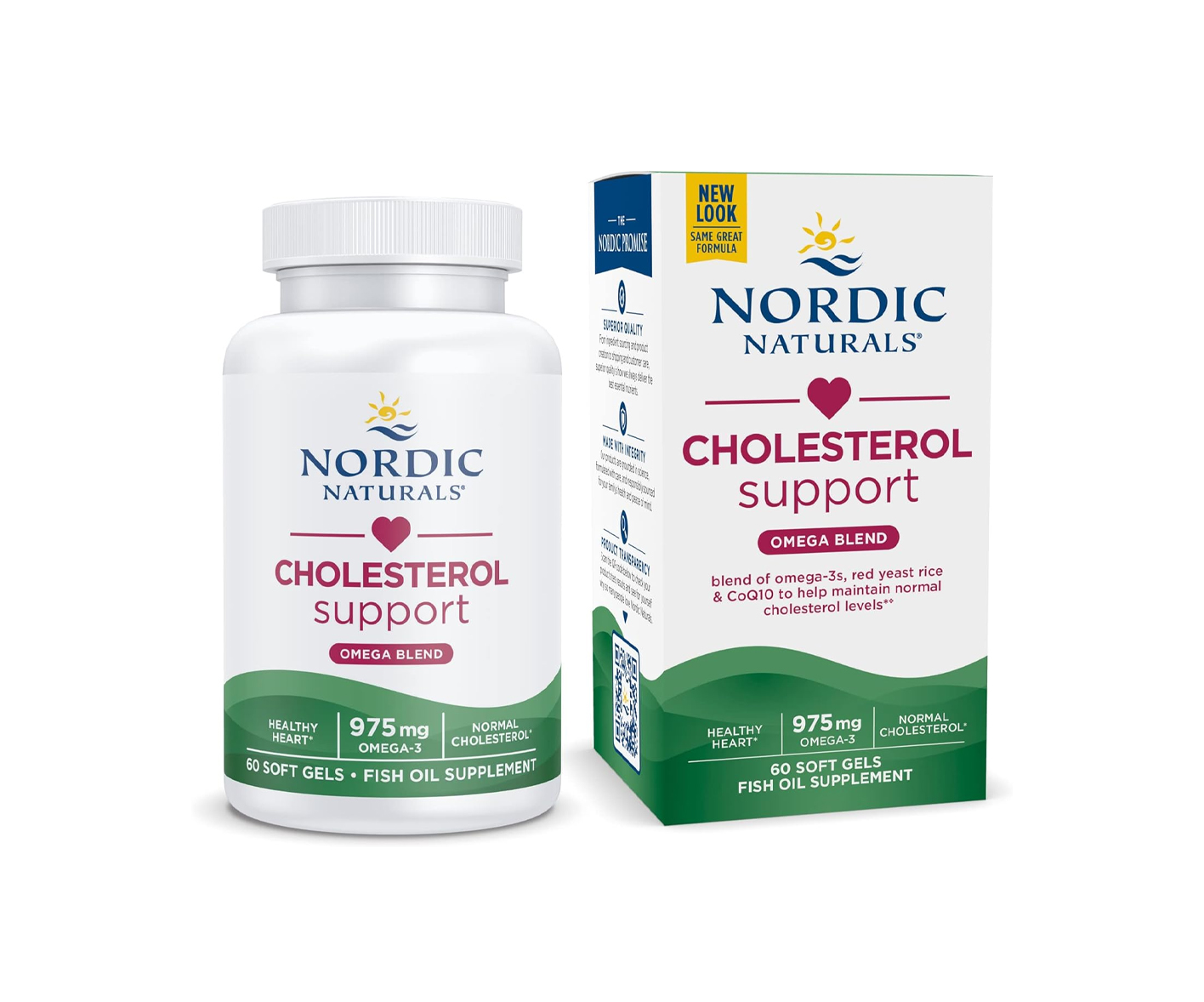 Nordic Naturals, Cholesterol Support, suplement diety