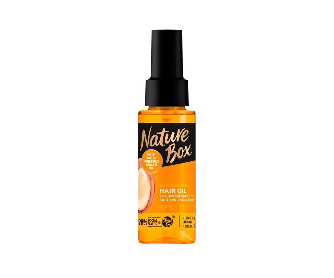 Nature Box, aceite nutritivo para el cabello