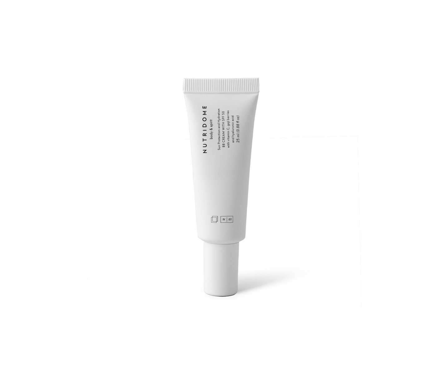 Nutridome, Feuchtigkeitsspendende BB-Creme SPF 5, die perfekte Creme gegen braune Flecken