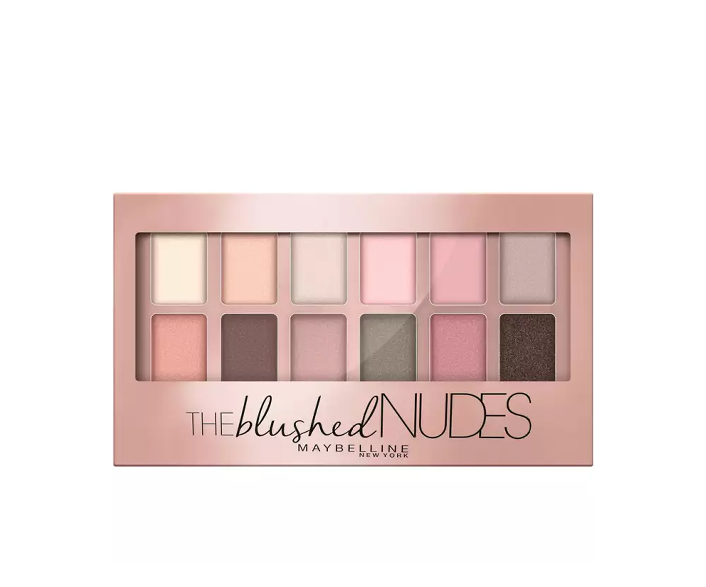 Maybelline New York, The blushed nudes, Paleta cieni