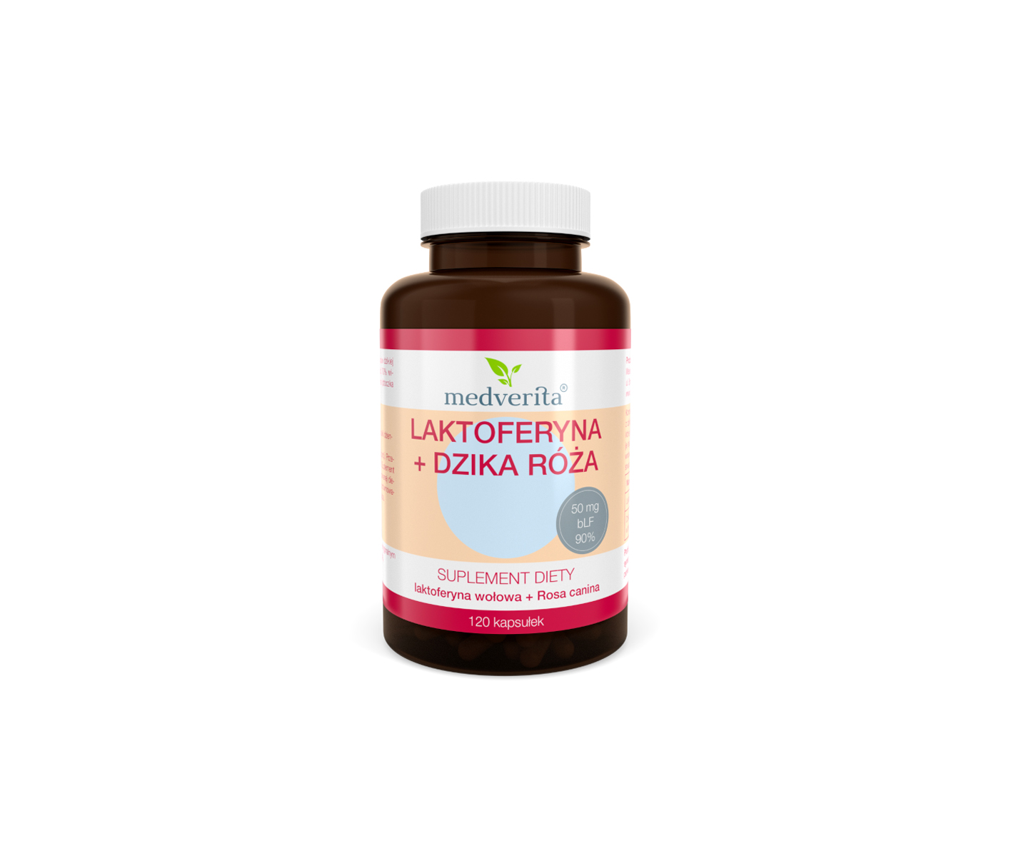 Medverita, Lactoferrin + Wild rose, Lactoferrin with wild rose and inulin