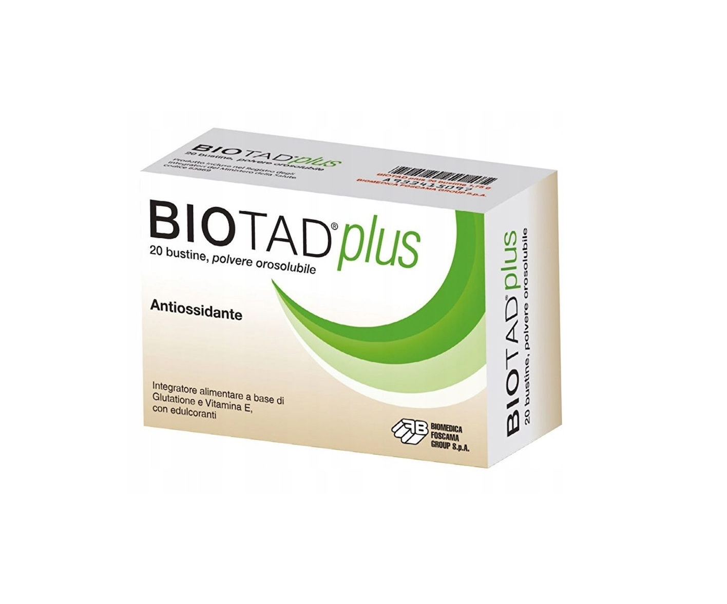 Biotad Plus, Glutation, Nahrungsergänzungsmittel, 20 saszetek