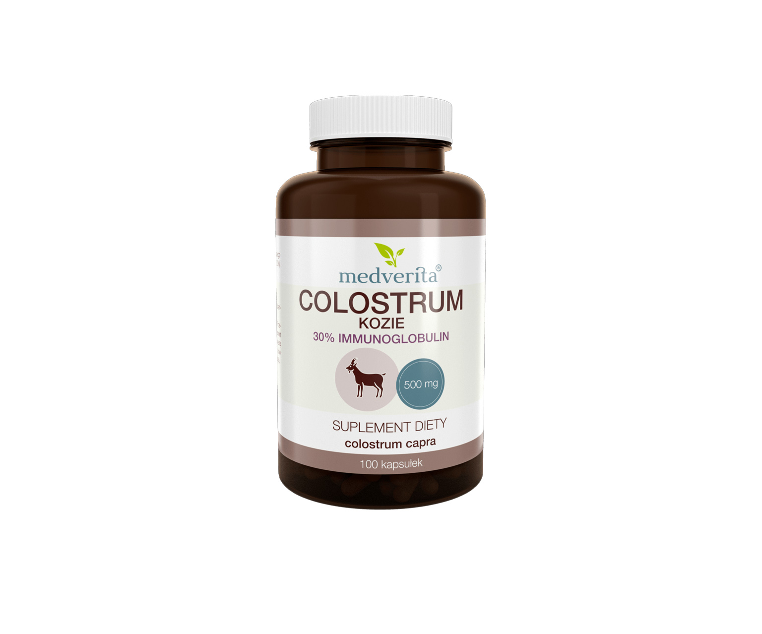 Medverita, Colostrum kozie, Kiegészítő diety colostrum capra