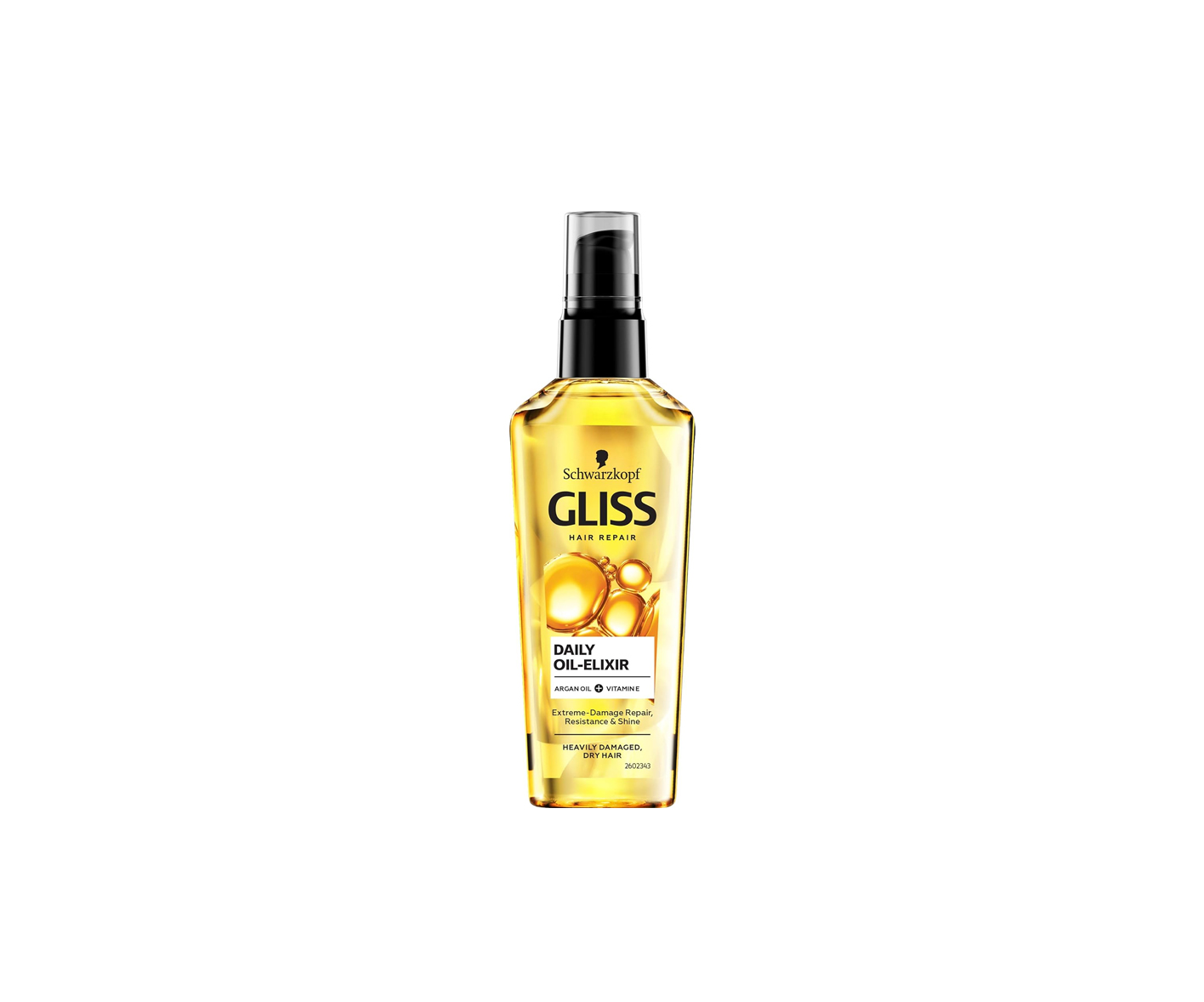 Schwarzkopf, Gliss Kur, Daily-Oil Elixir, olejek arganowy do włosów