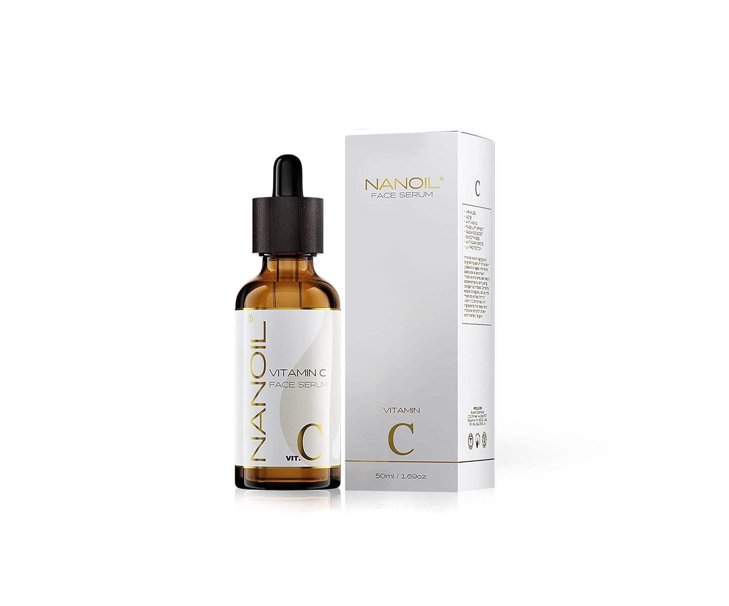 Nanoil, Vitamin C Face Serum, serum do twarzy z witaminą C