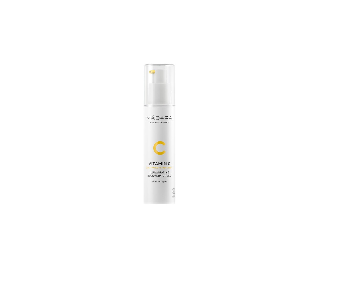 Madara Organic Skincare Vitamin C Illuminating Recovery Cream, crema viso illuminante