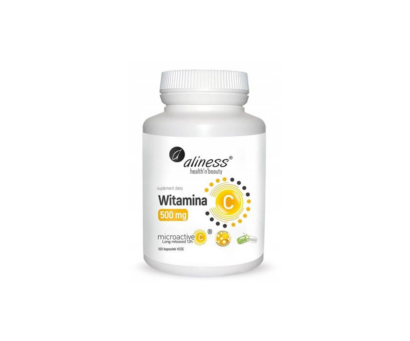 Aliness, C-vitamin 500 mg microactive