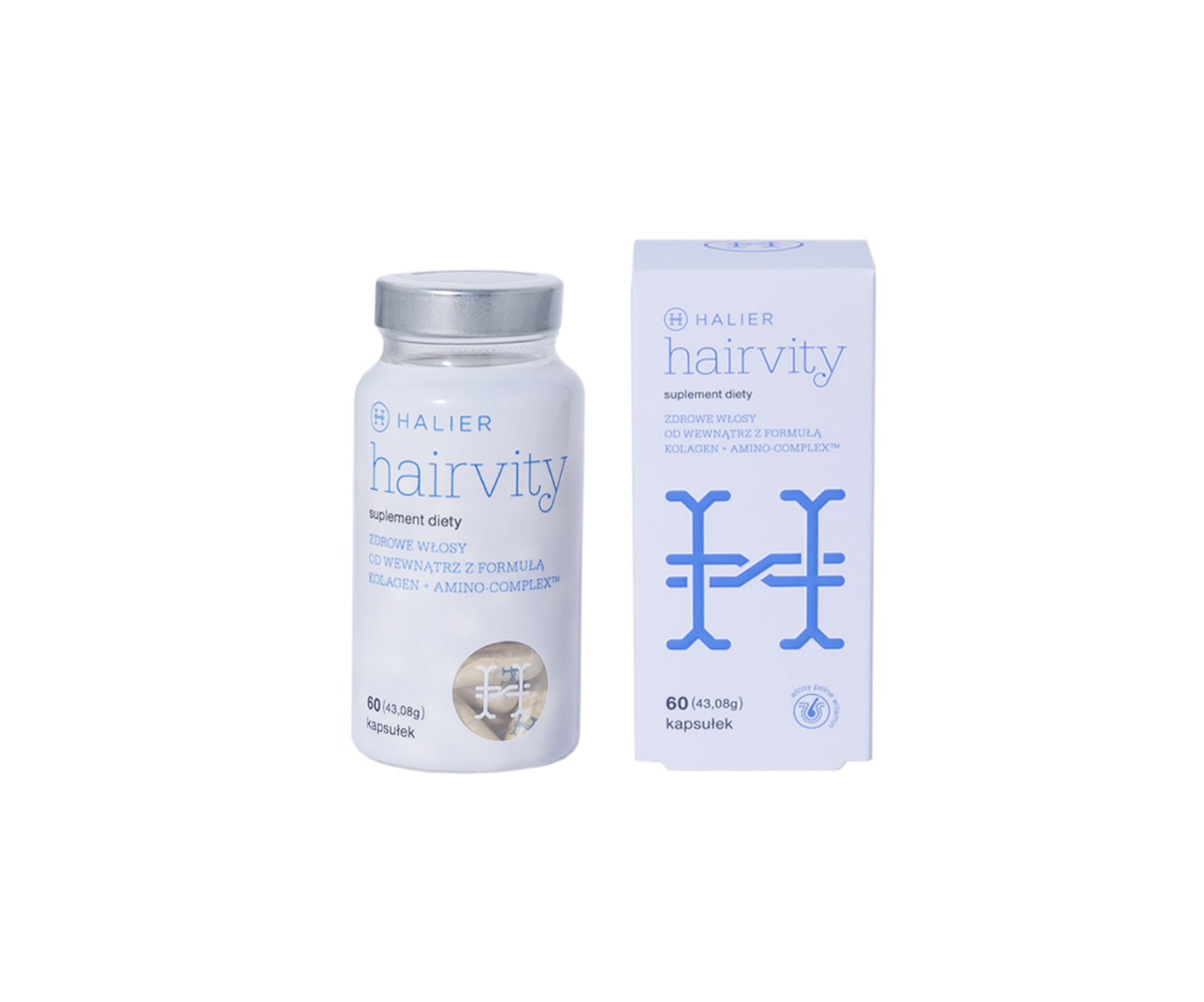 Halier, Hairvity, supplément alimentaire pour la perte de cheveux après la grossesse
