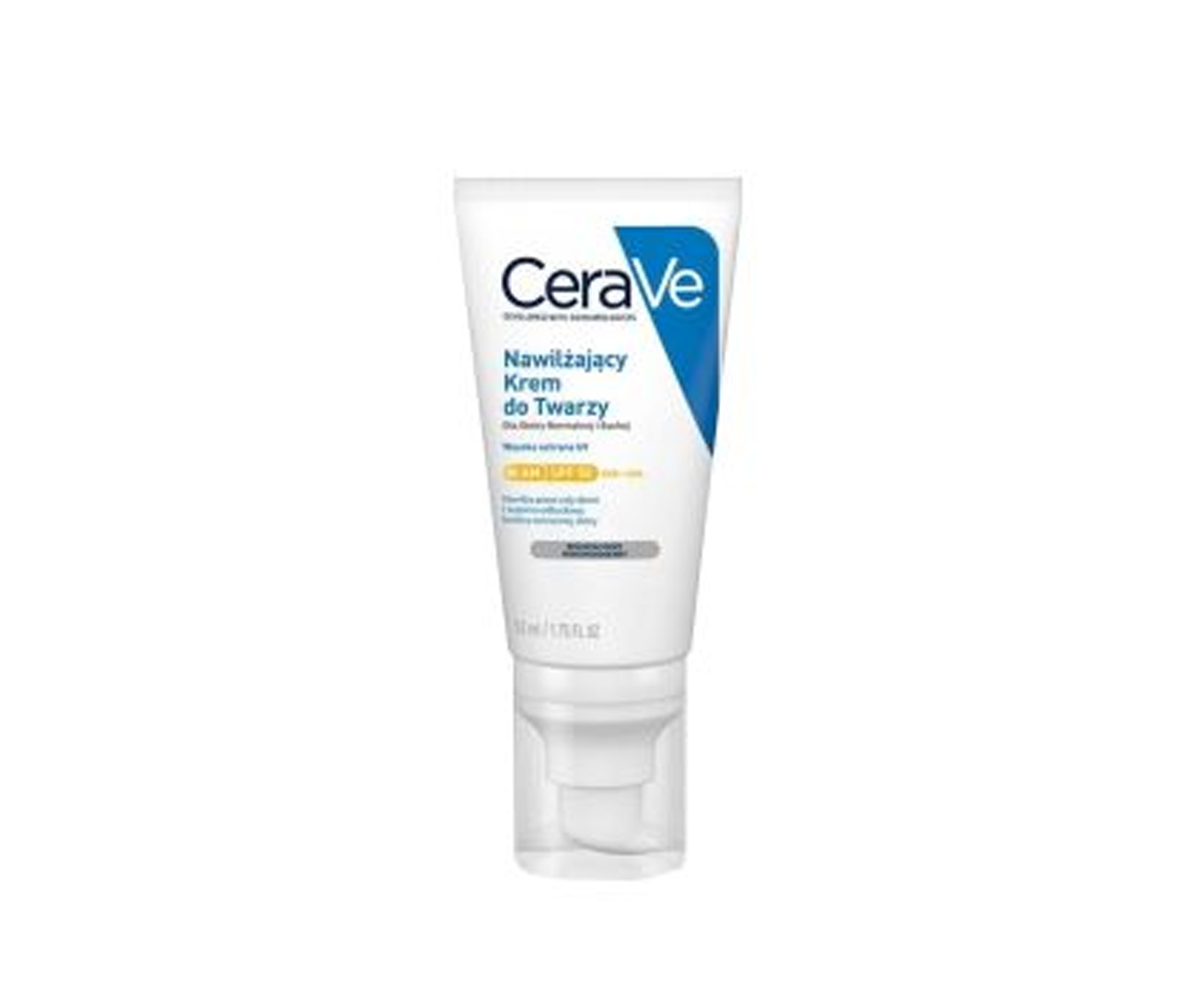 CeraVe moisturizing SPF 50 face cream