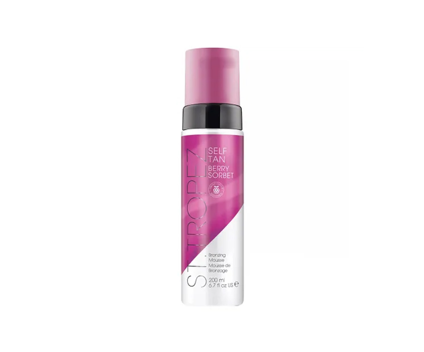 St. Tropez, Tan Berry Sorbet Bronzing Mousse, self-tanning body mousse
