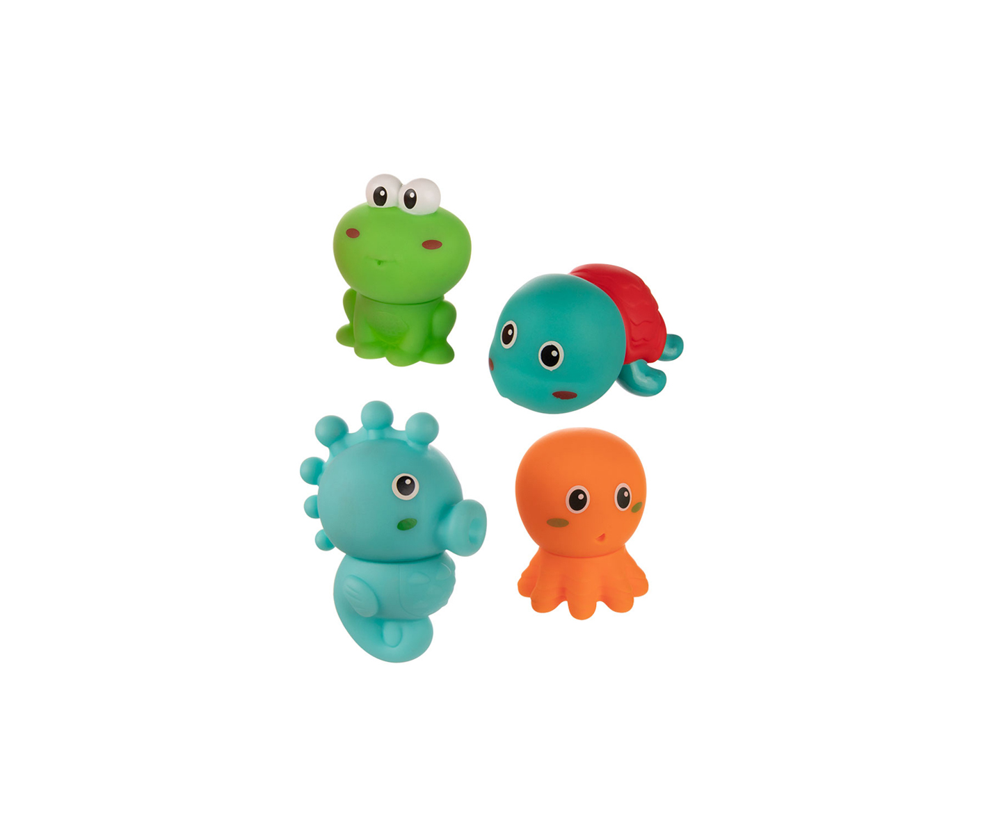 Canpol Babies, Ocean, zestaw zabawek kreatywnych do kąpieli
