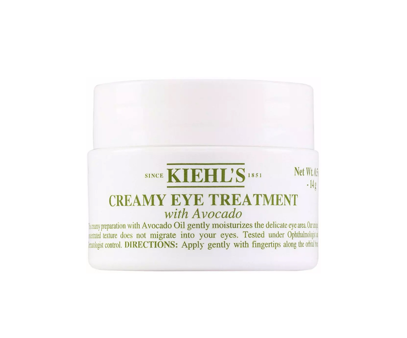 Kiehl’s, Creamy Eye Treatment, Crème contour des yeux crémeuse avec avocat