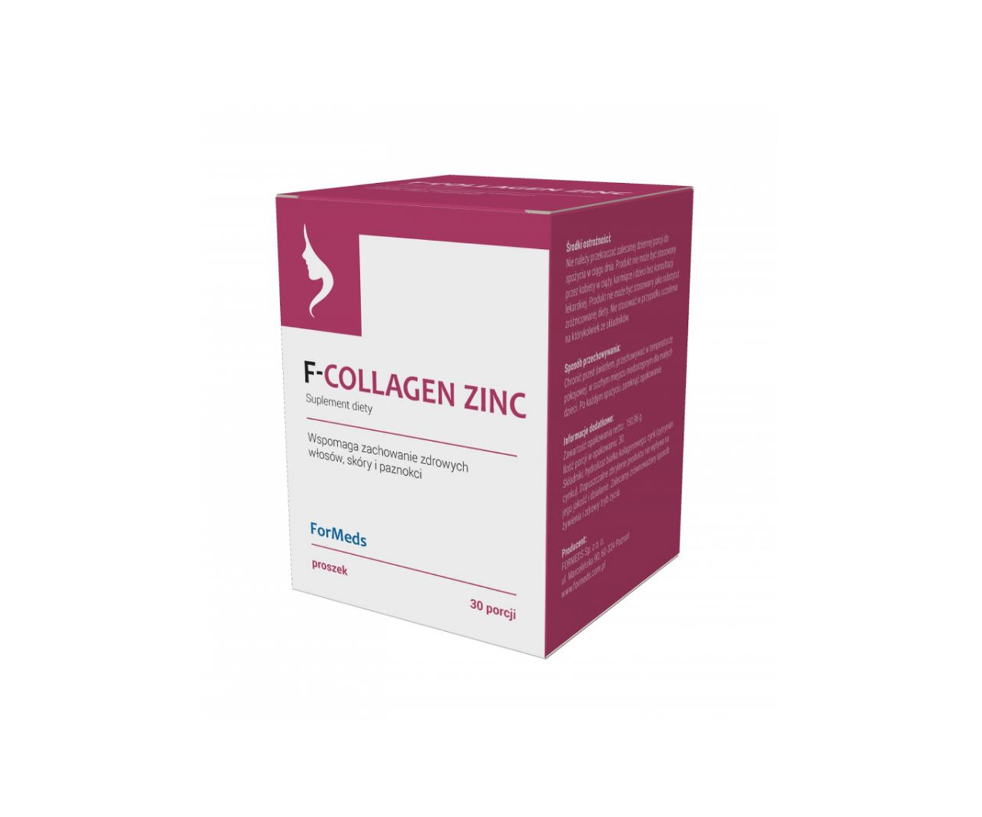 ForMeds, F-Collagen Zinc, Dietary Supplement Powder