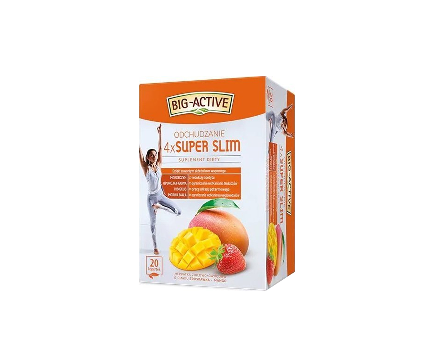 Big-Active, Slimming 4 x Super Slim, biljke za mršavljenje