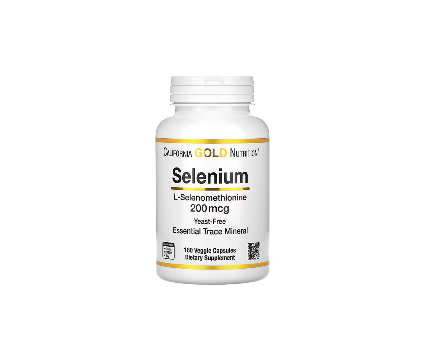 California Gold Nutrition, Selenium, Selen w tabletkach