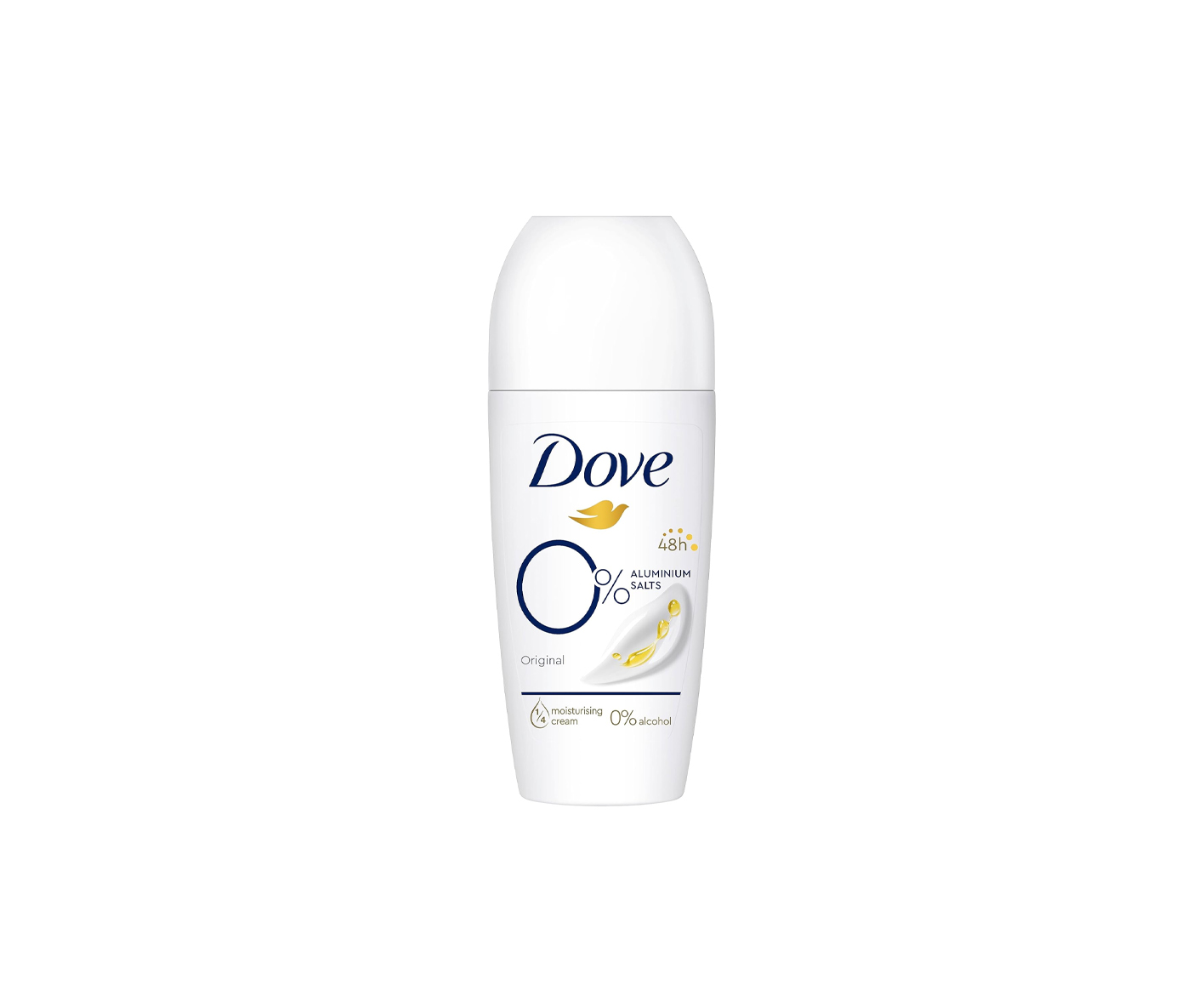 Dove, Original, 0%, dezodorant roll-on bez aluminium