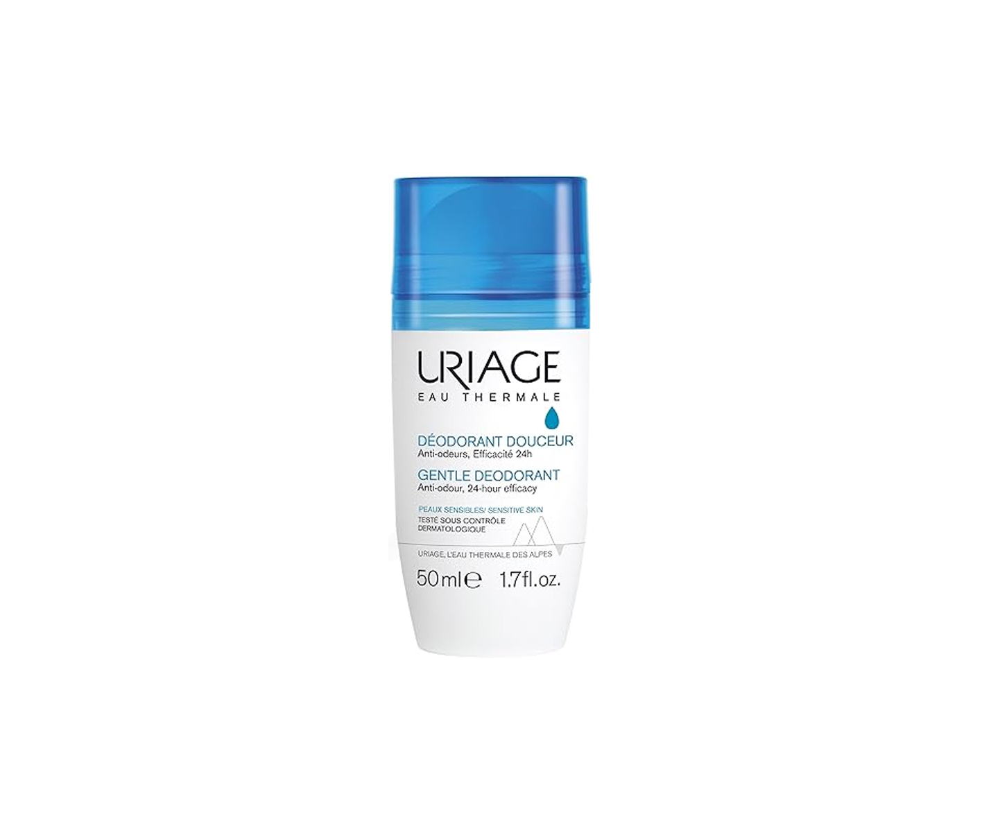 Uriage, Gentle Deodorant, dezodorant roll-on bez aluminium