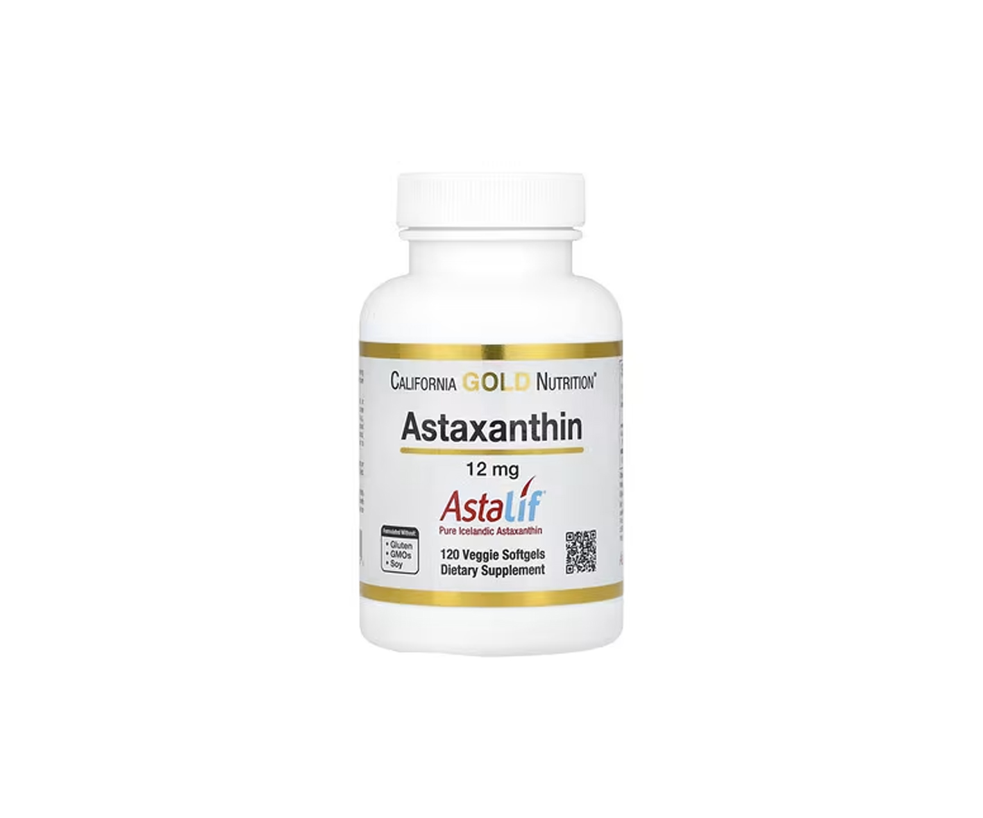 California Gold Nutrition, Astalif Pure Icelandic, Astaksantyna